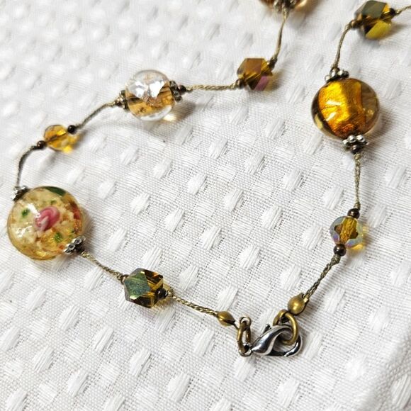 Premier Designs Venetian Glass Necklace - Picture 6 of 8